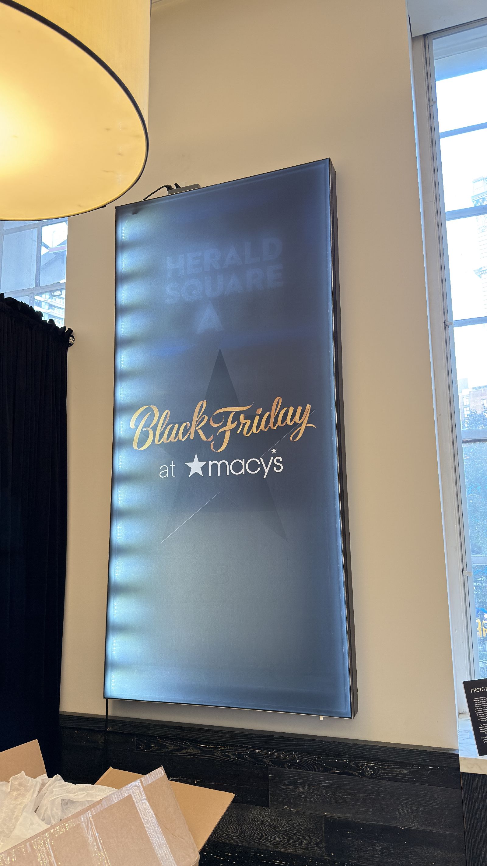 SEG Frame - Macy's Black Friday