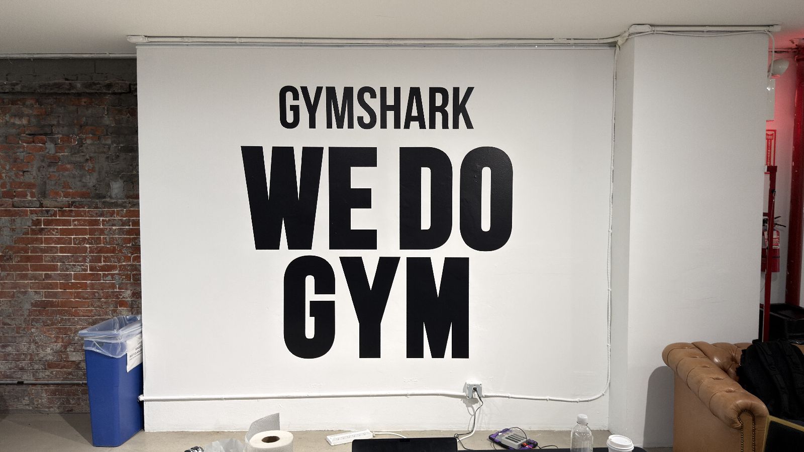 Gymshark wall vinyl
